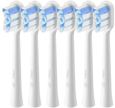 Насадки для електричної зубної щітки Laifen Wave Super Clean, 6 шт.