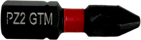 Бита GTM ударная PZ2 25 мм 20 шт (SBI-Z2-25K)