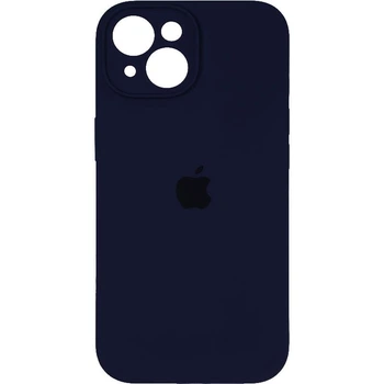 Чохол силіконовий Full Silicone Case for iPhone 15 Deep Navy (з захистом камери)