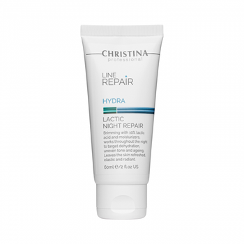 Крем «Нічне відновлення» з молочною кислотою CHRISTINA 60 мл Line Repair Hydra Lactic Night Repair