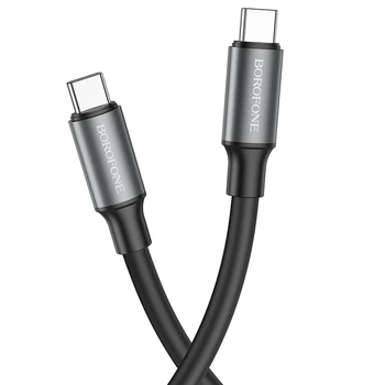 Кабель USB Borofone BX82 60W Type-C to Type-C Чорний