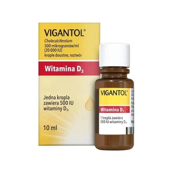 Вигантол Vigantol Vitamin D3 20 000 МЕ 10 мл - витамин D3 в каплях для детей и взрослых