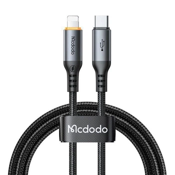 Кабель McDodo 36W USB-C to Lightning Auto Power Off PD Cable 1.2m Black