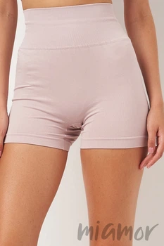 Шорти безшовні з ефектом пуш-ап GIULIA Shorts Shape BURNISHED LILAC S/M Рожева пудра