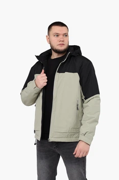 Куртка чоловіча XXL колір оливковий YUKI ЦБ-00291303