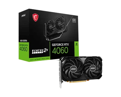Видеокарта MSI GeForce RTX 4060 VENTUS 2X BLACK 8G OC