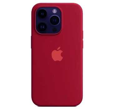 Чохол Silicone Case for iPhone iPhone 15 Pro Max Red Raspberry