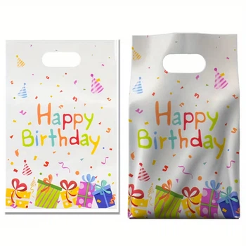 Пакеты подарочные CHI Happy Birthday 25,5 х17 см набор 25 шт (202535)
