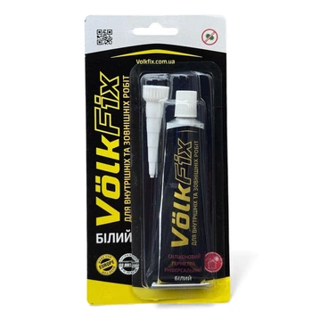 Герметик силиконовый VölkFix 50мл белый