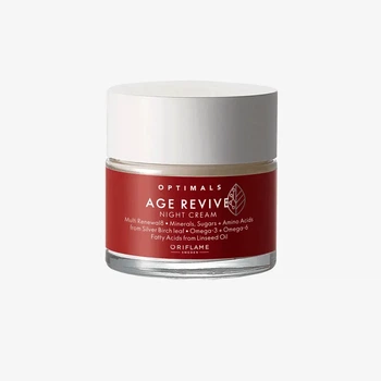 Антивозрастной ночной крем Optimals Age Revive