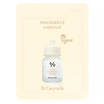 Ампульная сыворотка для выравнивания тона с ниацинамидом Dr.Ceuracle Vegan Niacin&Rice Ampoule 2 ml