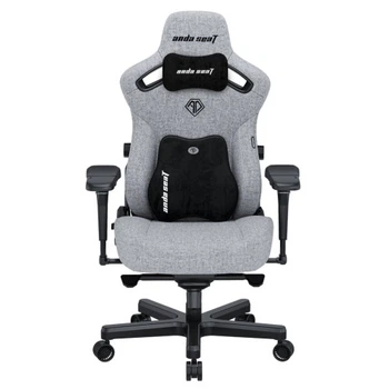 Крісло ігрове Anda Seat Kaiser 3 Pro Fabric Size XL Gray (AD12YDC-XL-01-G-PV/F-G02) Anda Seat AD12YDC-XL-01-G-PV/F-G02 1085360