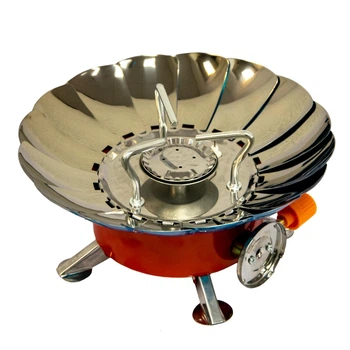 Портативна міні газова плита Windproof camping stove Yanchuan YC-203 Червоний (VS7007403)