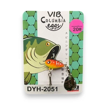 Блесна Тейл-Спиннер VIB Eggy Hurricane 7гр (TL-spinner) (8211- 35)