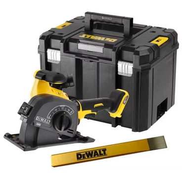 Аккумуляторный штроборез DeWALT DCG200NT, без акб и з/у, 2 алмазных диска, 4 шайбы, долото, чемодан TSTAK (DCG200NT)