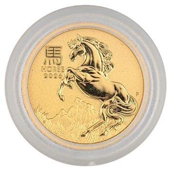 Монета Австралія Золота Рік Коня 1/20 oz 2026 рік Lunar III
