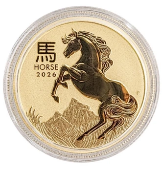 Монета Австралія Золота Рік Коня 1 oz 2026 рік Lunar III