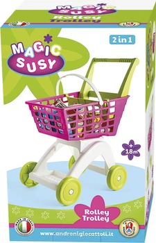 Zestaw do zabawy Androni Giocattoli Duży wózek sklepowy z zestawem zakupowym 2748 (8000796027481)
