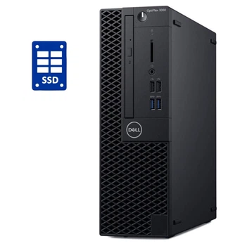 ПК Dell OptiPlex 3060 SFF / Intel Core i3-8100 (4 ядра по 3.6 GHz) / 8 GB DDR4 / 128 GB SSD / Intel UHD Graphics 630 б/у
