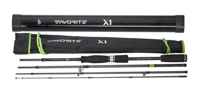 Спінінг з тубусом Favorite X1 Travel 764M 2,29 м 7-24г Ex.Fast