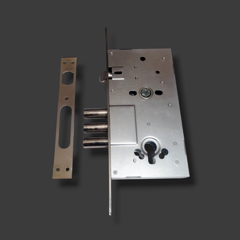 Замок врезной ASTEX AT-Lock-252R-BN для металлических входных дверей