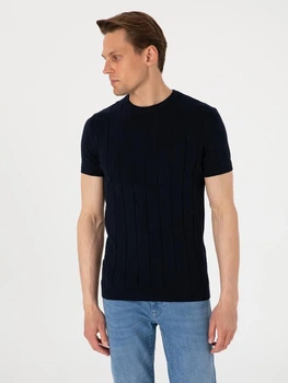 Джемпер чоловічий Pierre Cardin G021SZ0TK-000-2219419(lacivert) M Темно-синій (8683858511359)
