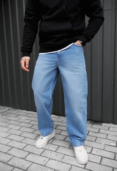 Джинси Staff 040 light blue baggy 32