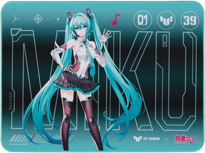 Podkładka pod mysz ASUS TUF Gaming P1 Hatsune Miku Edition (4711387925096)