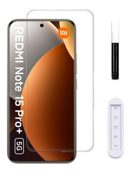Захисне скло DK для Xiaomi Redmi Note 15 Pro+ 5G | UV Curved (023277) (clear)
