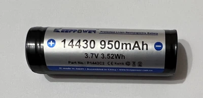 Аккумулятор KeepPower 14430 с защитой 950 мАч P1443C2 4/5AA