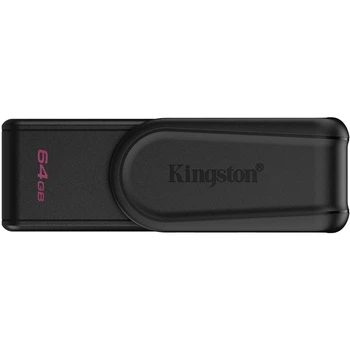 USB Flash Kingston 64GB USB 3.2 Gen1 DataTraveler Exodia S Black, Retail