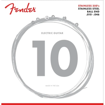 Струны для гитары Fender 350R Stainless Steel Guitar Strings (10-46) (A009896)