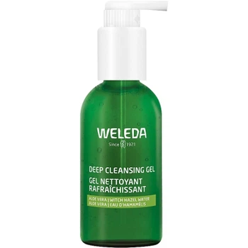 Гель для умывания Weleda Deep Cleansing Gel Для глубокой очистки кожи лица с органическим алоэ и гамамелисом 150 мл (4001638589611)