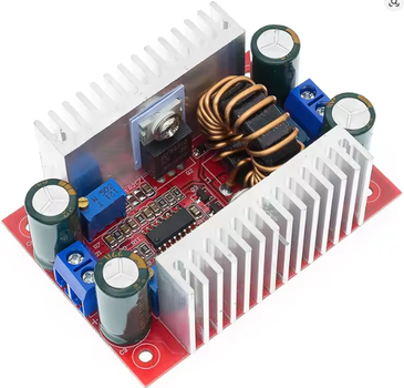 Повышающий DC/DC преобразователь 400W 15A CC/CV (Boost) с регулировкой тока и напряжения
