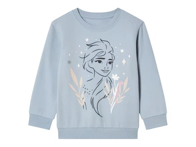 Свитшот с начесом для девочки Disney Frozen 476894 098-104 см (2-4 years) Голубой