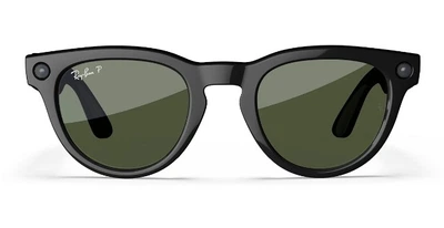 Смарт-очки Ray-Ban Meta Headliner Gen 2 Standard Shiny Black Frame / G-15 Green Lenses (RW4013F 601/71 51-23)