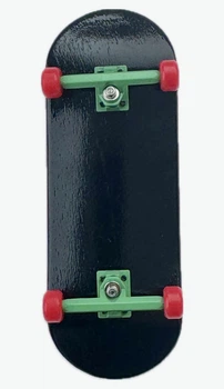 Фингерборд профессиональный Just Skate Blk Green Red 34mm