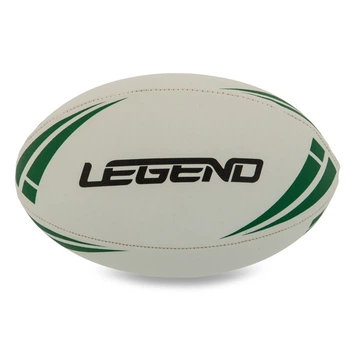 Мяч для регби LEGEND (PVC, р-н, №5, белый) (R-3291)