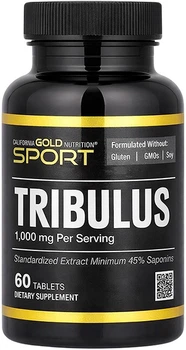 Трибулус California Gold Nutrition Sport Tribulus 1000 мг 60 таблеток