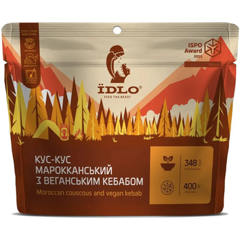 Кус-кус марокканский с веганским кебабом ЇDLO 90 г