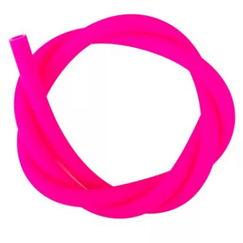Шланг для кальяну Soft Touch Acid Pink 150 см Софт Тач харчовий силікон бархатиста текстура кислотно-рожевий колір