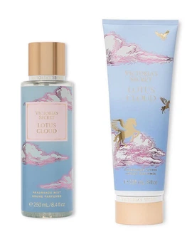 Набір Victoria's Secret Lotus Cloud парфумований лосьйон та спрей