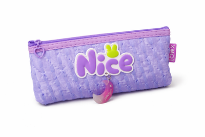 Пенал-косметичка "Nice" 20*8*4 (77-17) ЛАВАНДОВЫЙ -- pk610-3