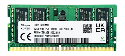 SKhynix DDR5 PC5-4800 RDIMM 32GB メモリ SK hynix DDR5 SDRAM 32 ГБ - ROZETKA - купить оперативную память в