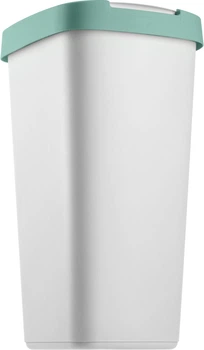 Kosz na śmieci Kadax Pesmes 25 l Jasno zielony-biały K9702 (5903699492765)