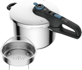 Скороварка Tefal Secure Trendy з паровим кошиком 6 л (3045384363430)