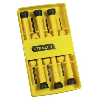 Набір викруток точної механіки STANLEY "INSTRUMENT", 6 шт: SL 1.4; 2; 2.4; 3мм, Ph №0; 1. (0-66-052)