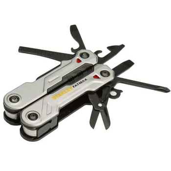Універсальний інструмент STANLEY "MULTI-TOOL", 16 в 1, L=100мм: плоскогубці, щипці, кусачки, ніж, ножиці, 4 типи викруток,