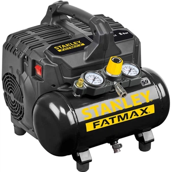 Компрессор воздушный безмасляный STANLEY FMXCM0003E мощность 0.75 кВт объем ресивера 6 л (FMXCM0003E)