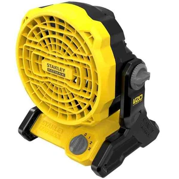 Повітродувка-вентилятор акумуляторний STANLEY® FATMAX® V20, 18В Li-lon, продуктивність 1100 куб.м/год, діаметр крильчатки 178 мм,